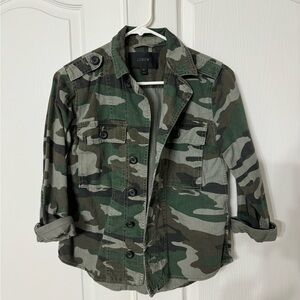 J. Crew camo jacket